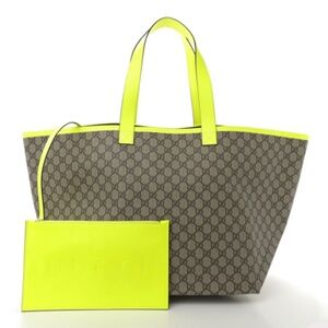 Gucci Totissima Large Tote Bag Neon